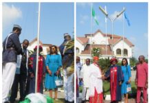 UN-POLAC : Ofuoma Community Applauds Dr. Akpoveta’s Investiture, Hoisting of Flags