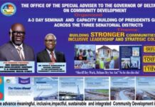 Community Development: Oborevwori’s SA, Dr. Agbolaya Organises Seminar on Capacity Development with PGS in Delta