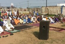 Muslims faithful in Warri vows 100percent Support for Oborevwori in 2027 as they celebrate Eid-el-fitr