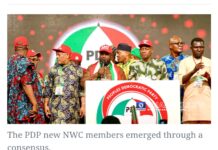 PDP Convention: Wike’s PDP faction re-elects Abdulrahman Mohammed, Sam Anyanwu as Chair, Secretary respectively