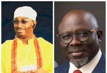 Oborevwori Felicitates Dein Of Agbor Kingdom HRM Keagborekuzi I, CON, on His birthday.