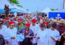 Oborevwori reaffirms his administration’s commitment to development, Inaugurates 18km Of Roads In Ndokwa West
