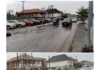 Event Centre, Popular Hotel Hit by heavy flood along Refinery Road in Delta