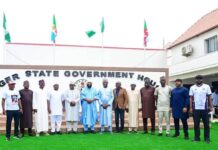 NFF President Visits Niger State Governor, Pledges Continued Support For Football Infrastructure Development