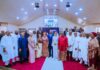 Jubilation in Asaba as Governors, Top Government Functionaries, Traditional Rulers, Others witness Oborevwori’s Son, Innocent as he Weds Tobore