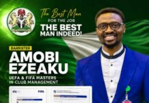 Amobi Ezeaku: The Best Man for the Job as Nigeria Seeks Football Normalisation