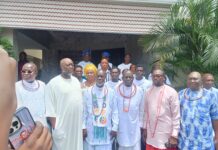 2027: NDP Warri Federal Constituency Candidate, Mulade Visits Olu of Warri, Receives Royal Blessing