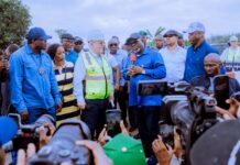 Oborevwori directs Permanent Solution To Damaged East-West Road Section At Agbarho