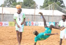 Beach Soccer Race 2026: Hard-fighting Sand Eagles lose narrowly to Senegal again